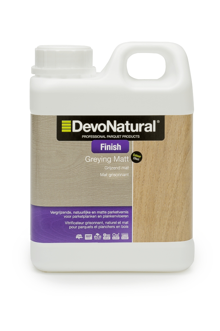 DevoNatural® Finish - Grijzend Mat - (750 mL)
