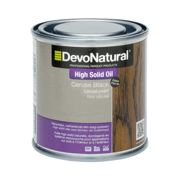 DevoNatural® High Solid Oil - Noir cérusé (100 mL)