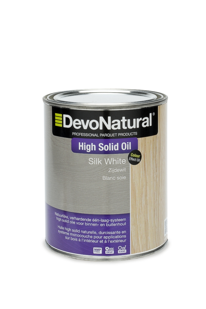 DevoNatural® High Solid Oil - Zijdewit (1 L)