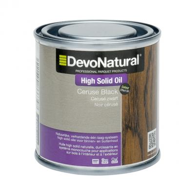 DevoNatural® High Solid Oil - Zwart cerusé (100 mL)
